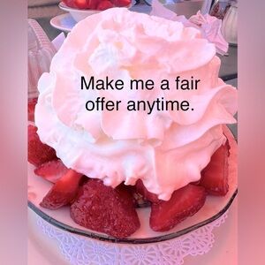 Make a fair offer anytime.